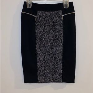 Michael Kors pencil skirt with zippers